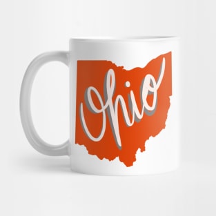 Red Ohio Mug